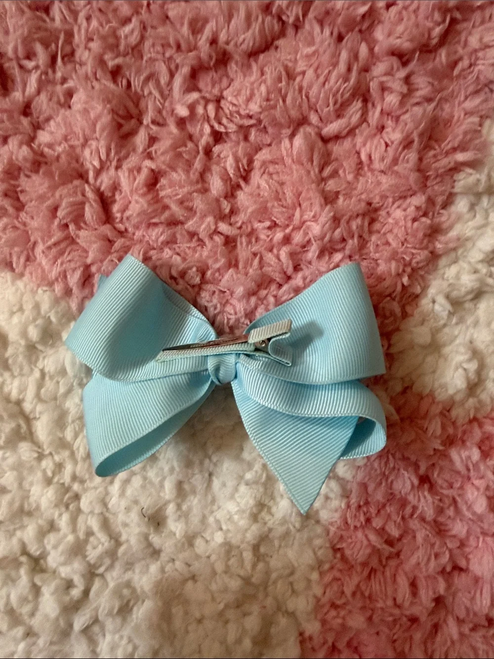 Girls Grosgrain Hair Bow Clip Set - Multi Color